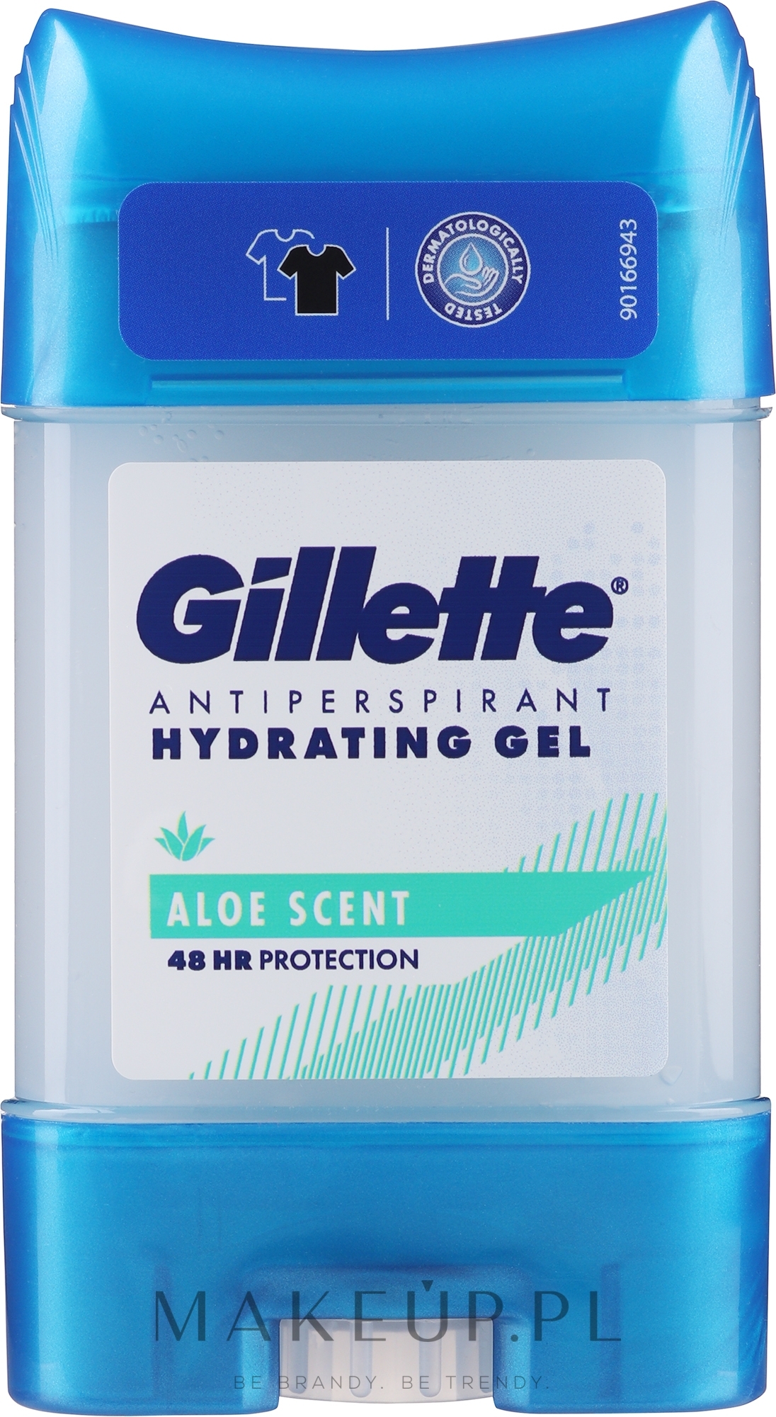 Antyperspirant w żelu z aloesem dla mężczyzn - Gillette Aloe Antiperspirant Gel — Zdjęcie 70 ml