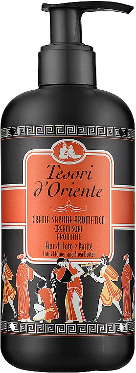 Tesori d`Oriente Fior di Loto - Perfumowane kremowe mydło w płynie — Zdjęcie N1