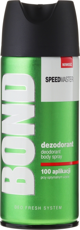Dezodorant w sprayu dla mężczyzn - Bond Speedmaster Deodorant Body Spray — Zdjęcie N1