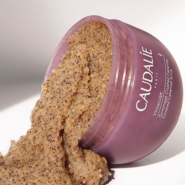 Scrub do ciała Paczula i czarny pieprz - Caudalie Vinosculpt Crushed Cabernet Scrub — Zdjęcie N2