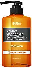 Kup Orzeźwiający żel pod prysznic - Kundal Honey & Macadamia Body Wash Baby Powder