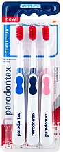 Kup Ekstramiękkie szczoteczki do zębów, niebieska + granatowa + różowa - Parodontax Gentle Clean Extra Soft