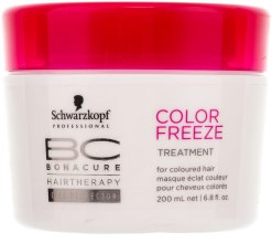 Kup Maska do włosów farbowanych - Schwarzkopf Professional BC Bonacure Color Freeze Treatment