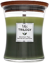 Kup Świeca zapachowa w szkle - WoodWick Hourglass Trilogy Candle Mountain Trail 