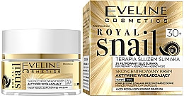 Kup Skoncentrowany krem aktywnie wygładzający na dzień i na noc 30+ - Eveline Cosmetics Royal Snail