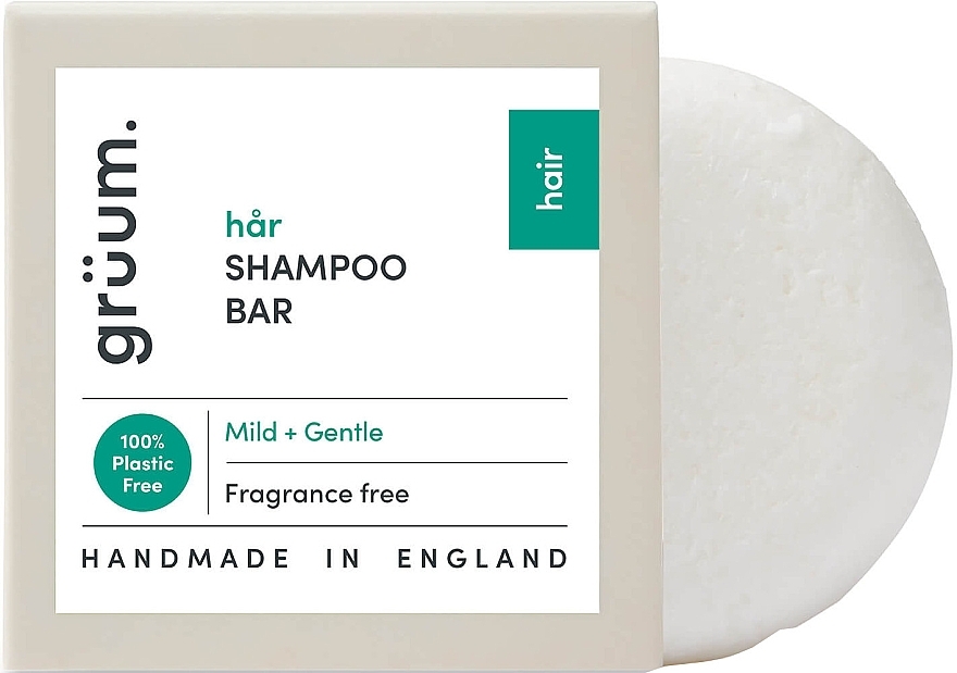 Szampon do wrażliwej skóry głowy - Gruum Shampoo Bar Mild & Gentle — Zdjęcie N1