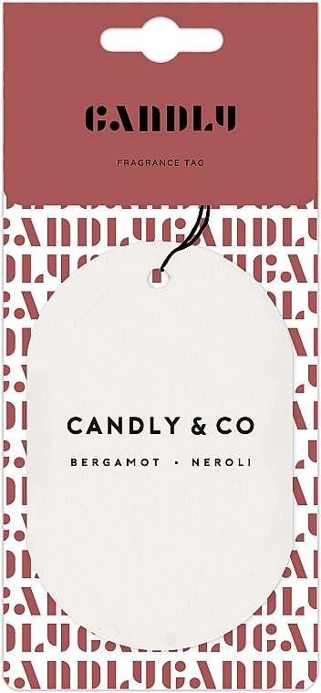 Zawieszka zapachowa - Candly & Co No.5 Bergamot & Neroli Fragrance Tag — Zdjęcie N1