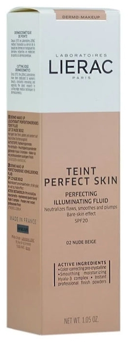 Udoskonalający podkład rozświetlający - Lierac Teint Perfect Skin — Zdjęcie N2