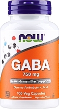 Kup Suplement diety Gaba, 750mg - Now Foods GABA 750 mg 