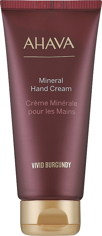 Krem do rąk - Ahava Vivid Burgundy Mineral Hand Cream — Zdjęcie N1