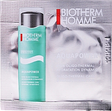 Nawilżający żel odświeżający do twarzy - Biotherm Homme Aquapower Dynamic Hydration (próbka) — Zdjęcie N1