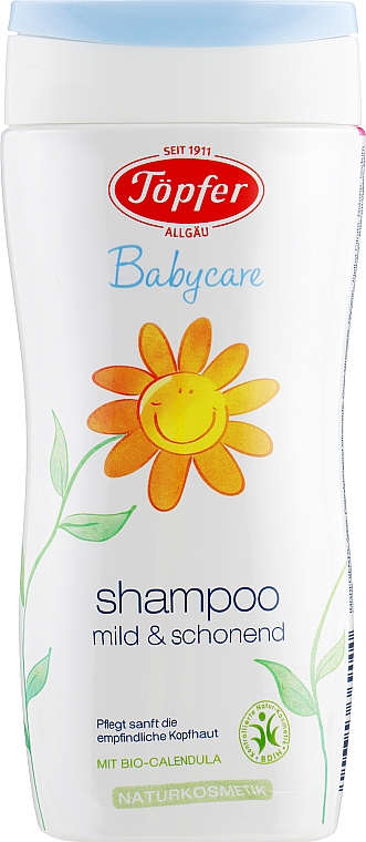 Szampon dla dzieci z organicznym nagietkiem - Topfer Babycare Mild & Gentle Shampoo — Zdjęcie N1