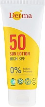 Przeciwsłoneczny balsam do opalania ciała i twarzy SPF 50 - Derma Sun Lotion — Zdjęcie N4