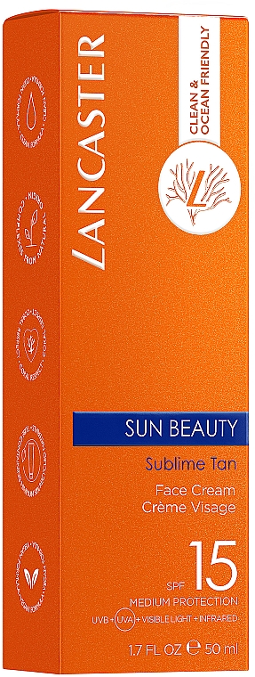 Krem przeciwsłoneczny do twarzy - Lancaster Sun Beauty SPF15 — Zdjęcie N3
