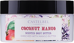 Kup Masło do ciała z olejem z nasion konopi i CBD - Castelbel Smoothies Coconut Mango Body Butter 