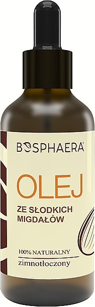 Olej ze słodkich migdałów - Bosphaera Sweet Almond Oil — Zdjęcie N1