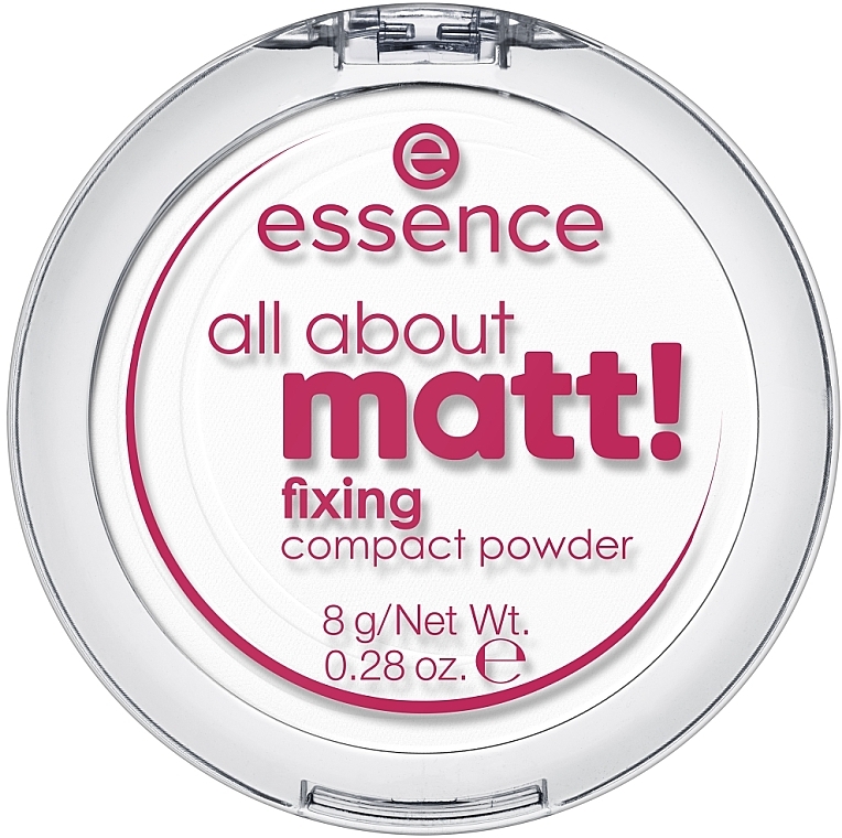 Matujący puder w kompakcie - Essence All About Matt! Fixing Compact Powder — Zdjęcie N1