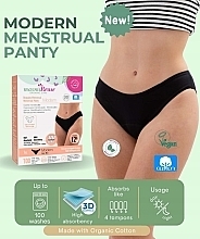 Majtki menstruacyjne Modern - Masmi Menstrual Panties — Zdjęcie N2