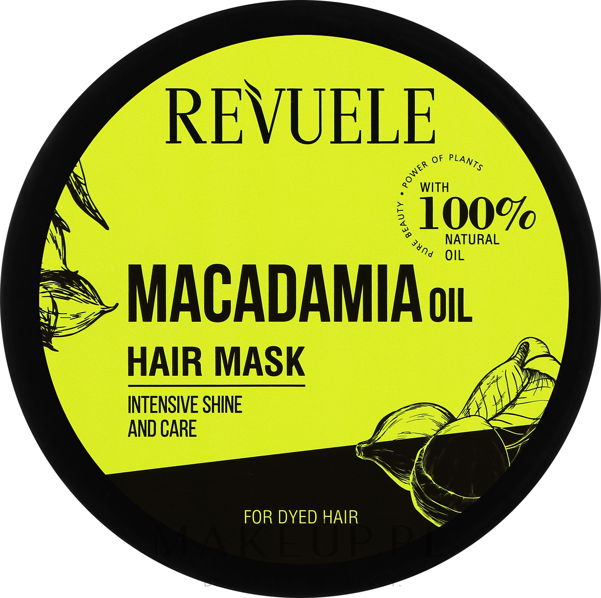 Maska do włosów z olejkiem makadamia - Revuele Macadamia Oil Hair Mask — Zdjęcie 360 ml