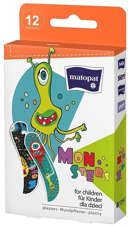 Plastry medyczne Matopat Monsters - Matopat — Zdjęcie N1