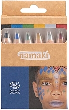 Zestaw kredek do malowania twarzy - Namaki Set Intergalactic Worlds Skin Colour Pencils (f/paint/6x2,1g) — Zdjęcie N1