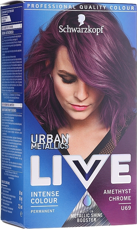 PRZECENA! Farba do włosów - Live Urban Metallics Intense Colour * — Zdjęcie N4