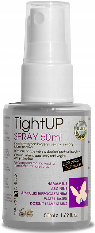 Intymny spray dla kobiet - Lovely Lovers Tight Up Spray  — Zdjęcie N1