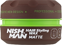 Kup Wosk do stylizacji włosów - Nishman Hair Styling Wax 08 Matte