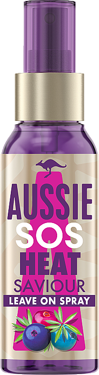 Spray do włosów chroniący przed ciepłem - Aussie Sos Hear Saviour Leave on Spray — Zdjęcie N1