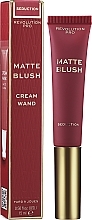 Róż w płynie - Revolution Pro Iconic Matte Blush Cream Wand — Zdjęcie N2