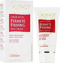 Ujędrniający krem do cery suchej i odwodnionej - Guinot Creme Riche Fermete Lift — Zdjęcie N2