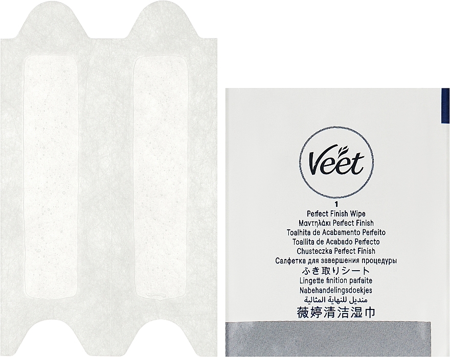 Plastry z woskiem do depilacji twarzy - Veet MINIMA Easy Gel Wax Strip — Zdjęcie N10