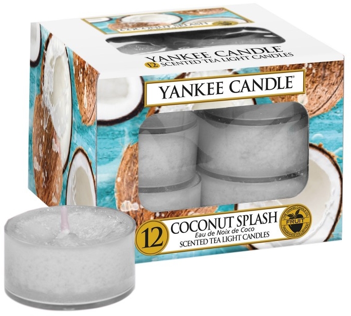 Podgrzewacze zapachowe tealight - Yankee Candle Scented Tea Light Candles Coconut Splash — Zdjęcie N1