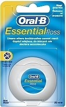 Kup Woskowana nić dentystyczna Mięta, 50 m - Oral-B Essential Floss