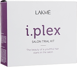 Kup Próbny zestaw salonowy do odbudowy włosów - Lakme I.Plex Salon Trial Kit (treatment/3x100ml)