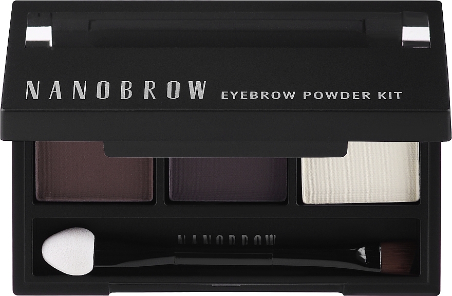 Paleta do makijażu brwi - Nanobrow Eyebrow Powder Kit — Zdjęcie N1
