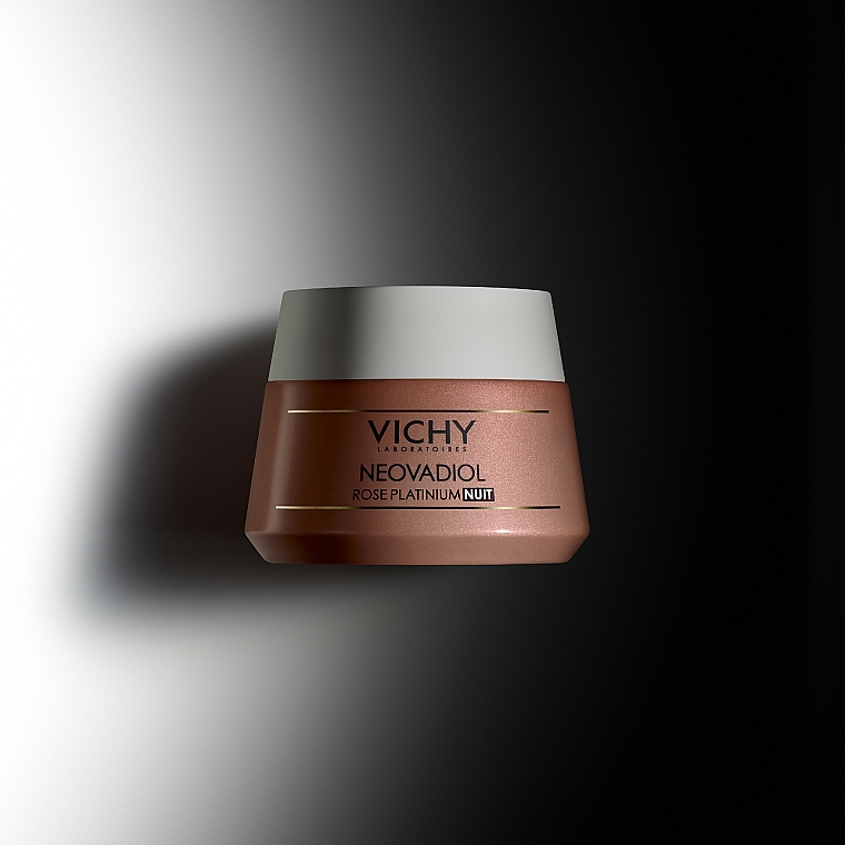 Rewitalizujący krem na noc dla skóry dojrzałej - Vichy Neovadiol Rose Platinum Night Cream — Zdjęcie N9