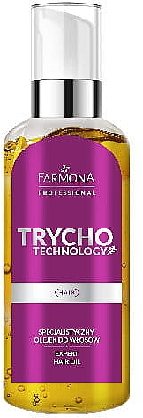 Specjalistyczny olejek do włosów - Farmona Professional Trycho Technology Expert Regenerative Hair Oil — Zdjęcie N1