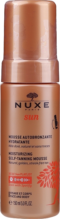 PRZECENA! Nawilżający mus samoopalający - Nuxe Sun Moisturizing Self-Tanning Mousse * — Zdjęcie N2