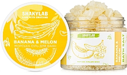 Sól morska do kąpieli Banana & Melon - SHAKYLAB Natural Bath Salt — Zdjęcie N3