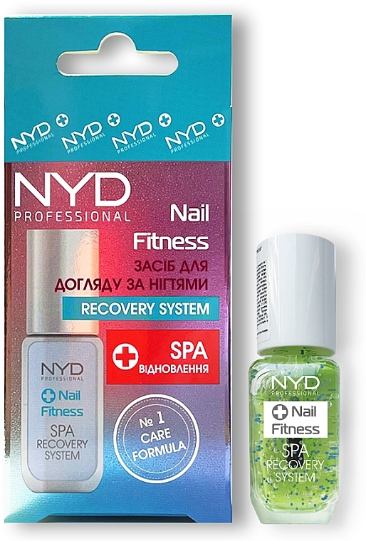 Środek do naprawy i leczenia paznokci - NYD Professional Nail Fitness SPA Recovery System — Zdjęcie N1