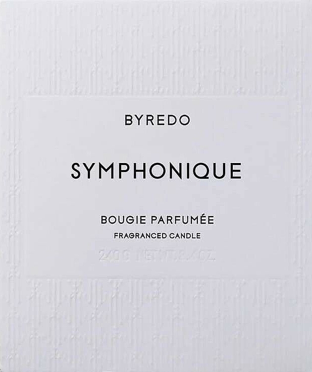 Świeca zapachowa - Byredo Fragranced Candle Symphonique  — Zdjęcie N2