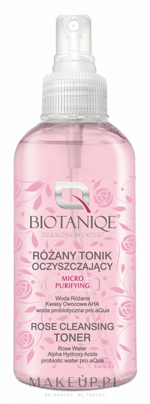 Różany tonik oczyszczający - Biotaniqe Micro Purifying — Zdjęcie 150 ml