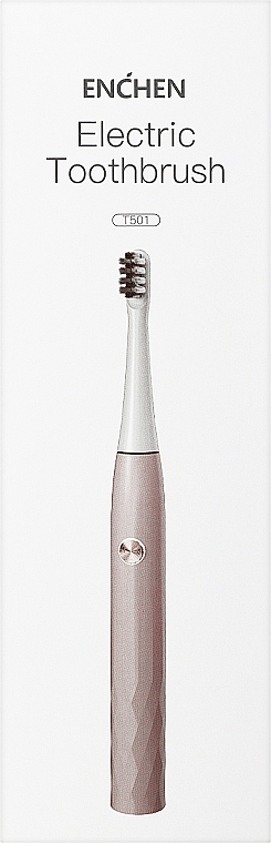 Elektryczna szczoteczka do zębów, różowa - Enchen T501 Pink — Zdjęcie N2