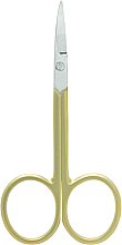 Kup Nożyczki do skórek, złote - Titania Cuticle Scissors Gold