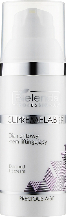 Diamentowy krem liftingujący do twarzy - Bielenda Professional SupremeLab Diamond Lift Cream