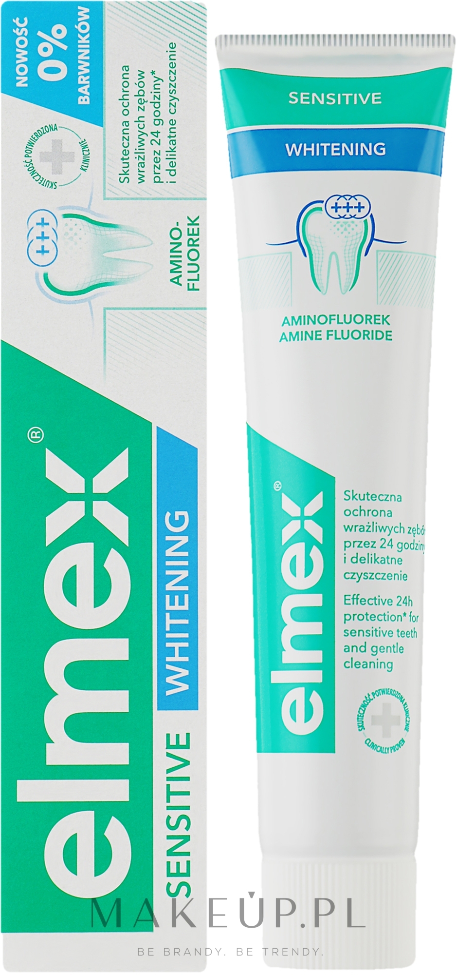 Wybielająca pasta do wrażliwych zębów - Elmex Sensitive Whitening Toothpaste — Zdjęcie 75 ml