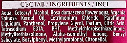 Odżywka do włosów zniszczonych Woda różana i olej arganowy - Nature of Agiva Roses Rose & Argan Oil Damaged Hair Conditioner — Zdjęcie N4