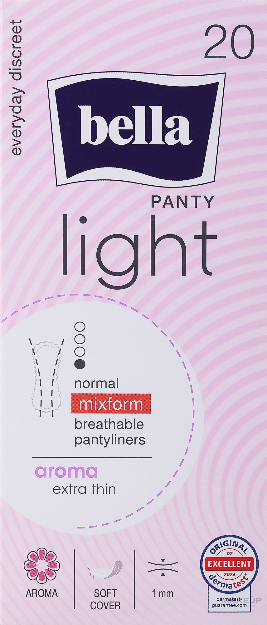 Wkładki higieniczne, 20 szt. - Bella Panty Light Aroma — Zdjęcie 20 szt.