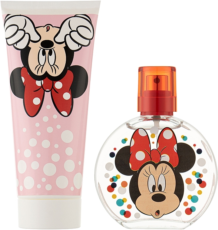 EP Line Disney Minnie Mouse - Zestaw (edt/50ml + sh/gel/100ml + bag) — Zdjęcie N2